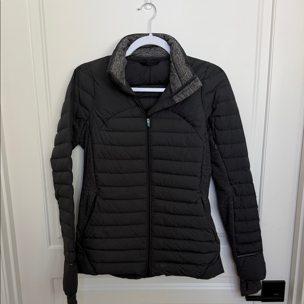 lululemon athletica Black Quilted Puffer Jacket